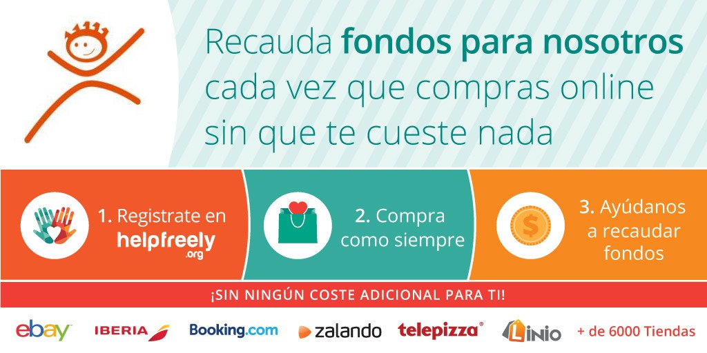 ¡Ya estamos en #Helpfreely! :) Da un impulso a nuestros proyectos totalmente gratis aquí: helpfree.ly/j10256