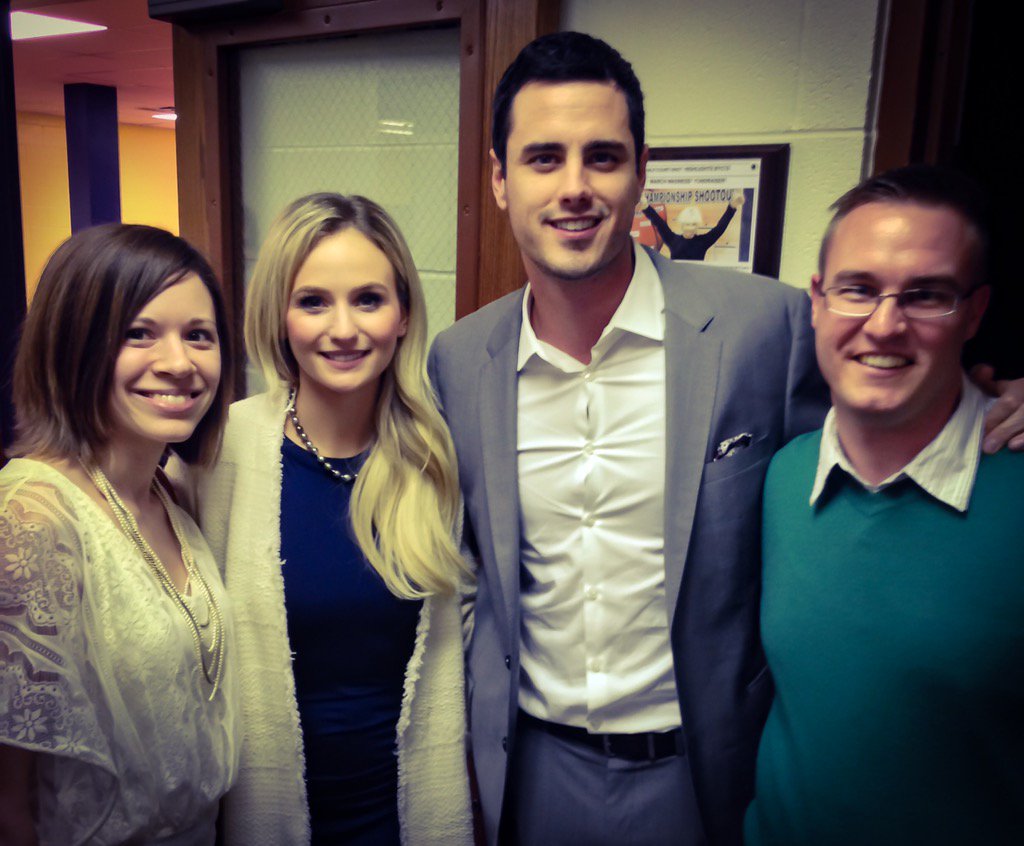 mae_brown13's tweet photo. @benhiggi Good to see u this past Friday at the @BakerYouthClub event! Happy for you &amp; @LaurenBushnell3 #latergram https://t.co/9bsKil20yn