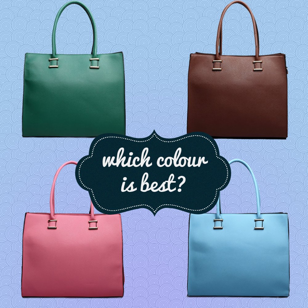 Which colour is best? We have a wide range in this handbag. We love to hear your feedback: ow.ly/ZdsOQ
