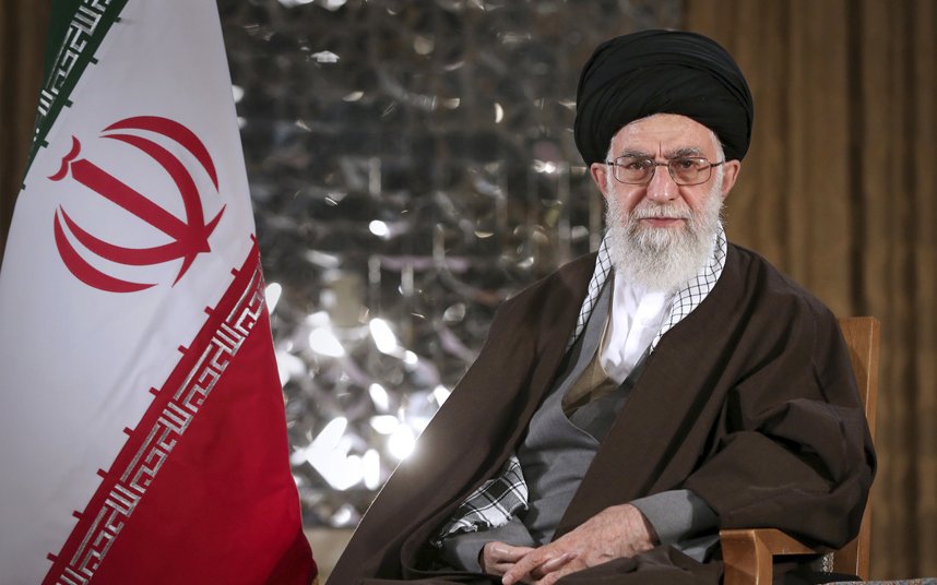 Telegraph's tweet photo. Iran's Supreme Leader declares that 'missiles' rather than talks are part of the future https://t.co/XlpGSkyI6D https://t.co/k97Wmig2fg