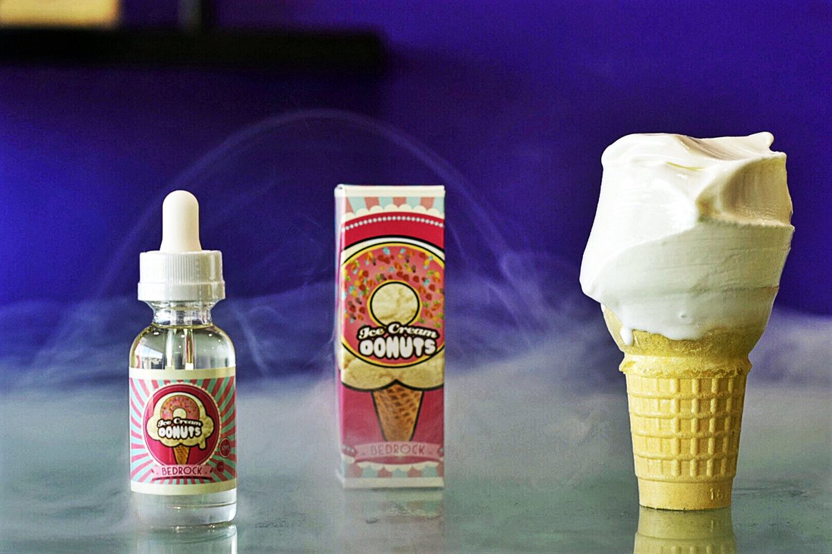 WikkitVapor's tweet photo. New This Week: Bedrock by Ice Cream Donuts! #vapelife #vapedaily #vapeporn #vapecommunity #vapenation https://t.co/hMPXaaxNIz