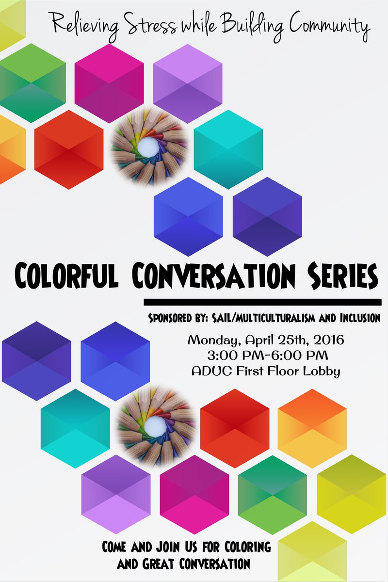 MSU_Inclusion's tweet photo. Hope to see you on 4/25 for our April Colorful Conversation! Coloring and Great Conversation! https://t.co/7DegLIU04F