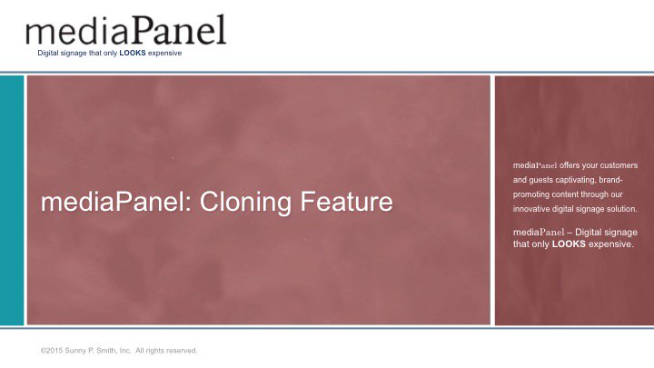 GetMediaPanel's tweet photo. Learn how to clone content on mediaPanel in this short video!  https://t.co/TtCXfeHb5c https://t.co/25q6NpUjbi
