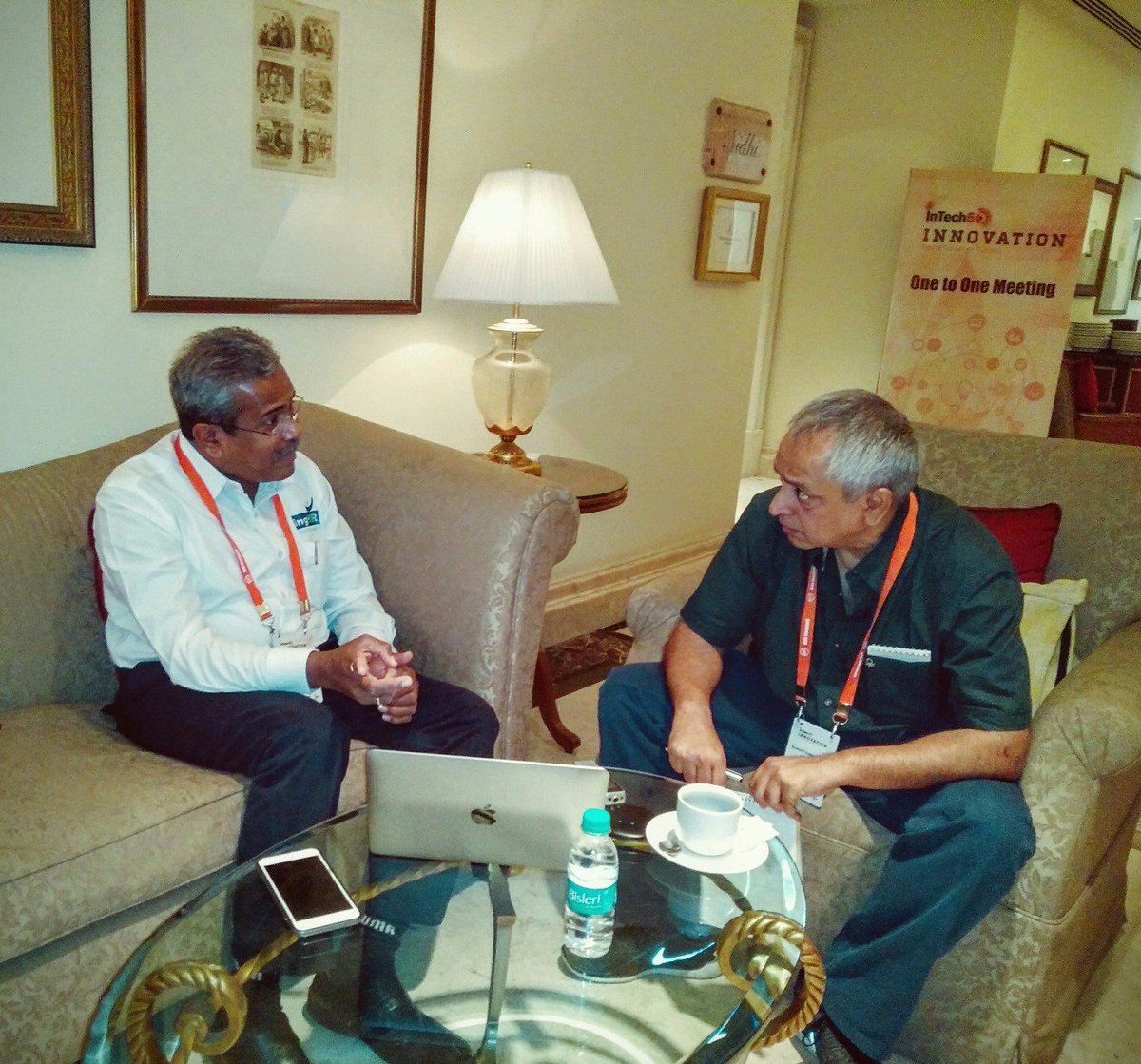 ZingHR's tweet photo. @ZingHR  Tech in Asia - One to One Meeting with ZingHR at #InTech50 @prasadoptimist https://t.co/NPRoOMCtYG