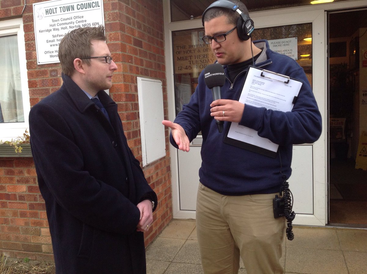 BBCNorfolk's tweet photo. Duncan Baker is the Mayor of Holt and tells Nick why he wanted the town to become more dementia friendly. https://t.co/tgWoMuwBA9