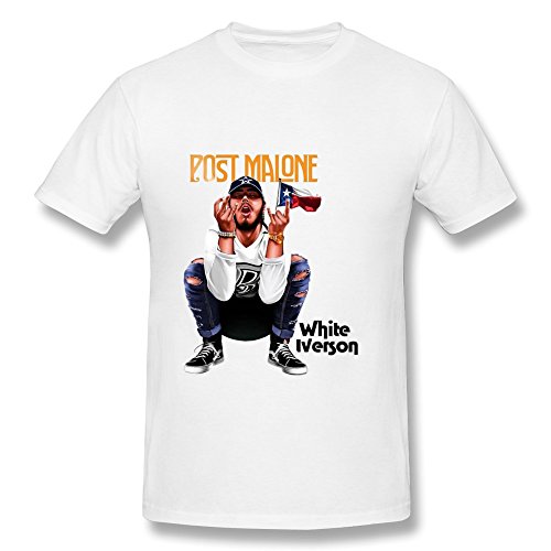 Wiseguyapps's tweet photo. RZF Mens Post Malone White Iverson T-Shirt-XS White - https://t.co/6Y7uDXvs6h - #PostMalone https://t.co/drsLIa7DBx