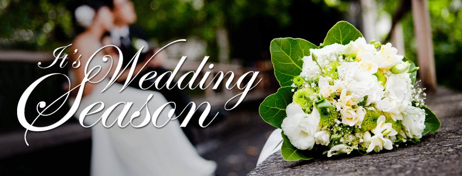 It's our favourite time of year! #wedding season is here!