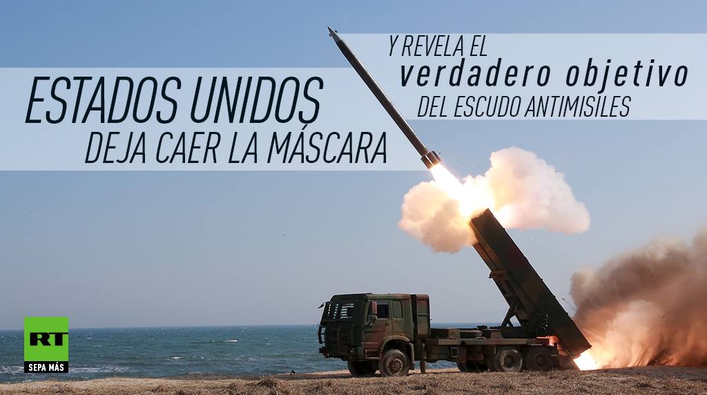 ActualidadRT's tweet photo. EE.UU. revela el verdadero objetivo del escudo antimisiles en Europa
SEPA MÁS: https://t.co/l0KMVKYqDd https://t.co/1IgLZLAXpx