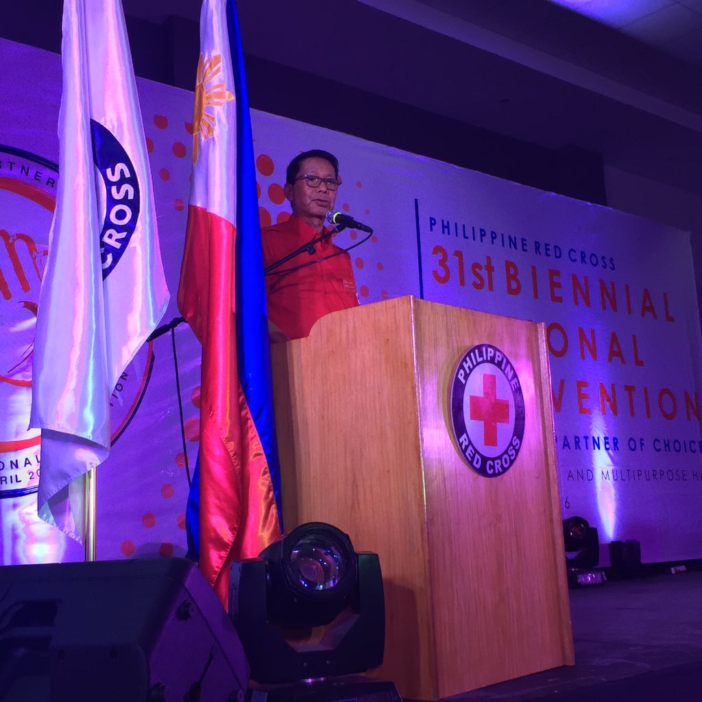 philredcross's tweet photo. On stage: Gov. Antonio Soriano to welcome the Chapter delegates of the Biennial Convention.
#PRCPartnerOfChoice https://t.co/S2xGetIpzE