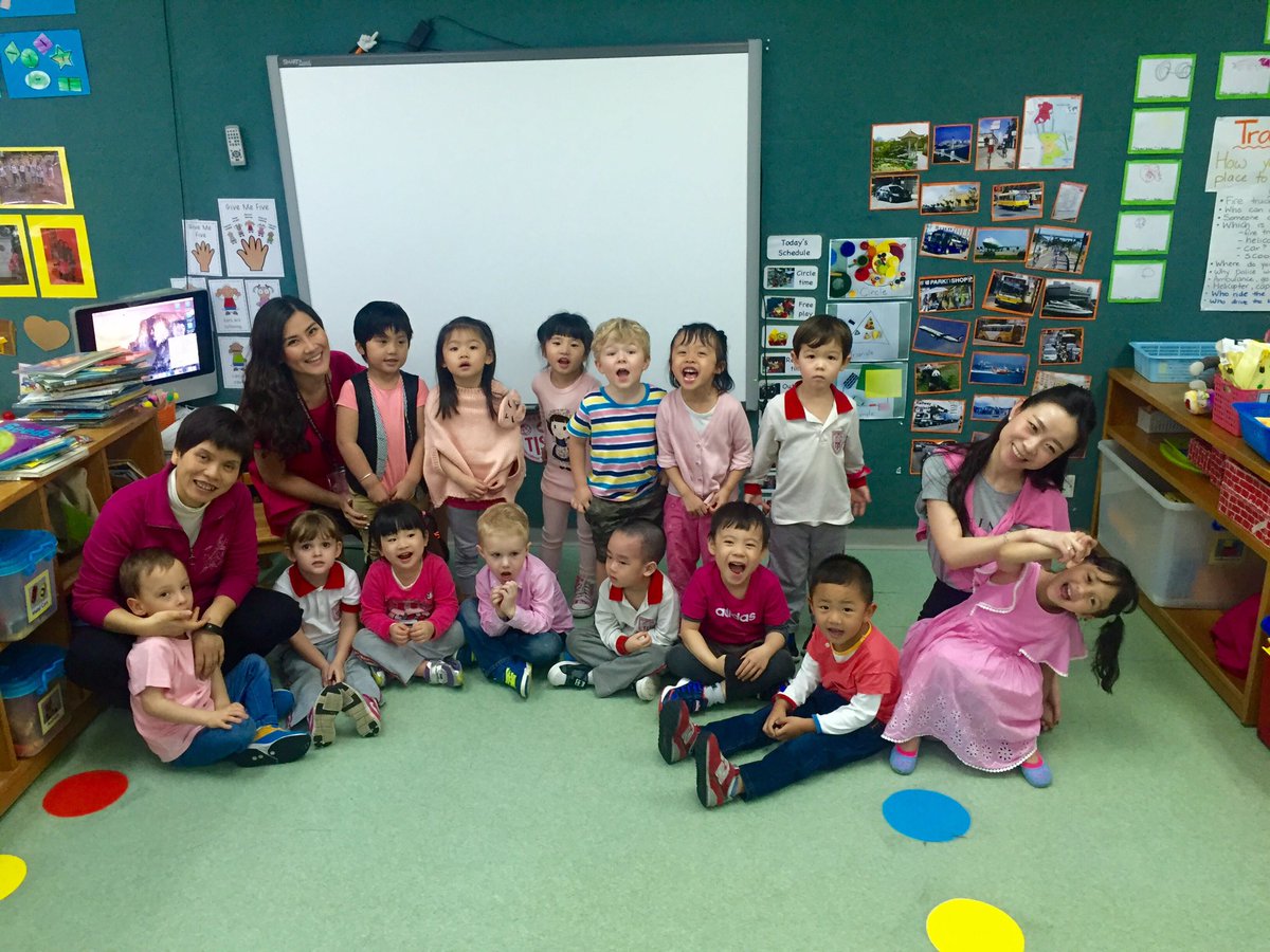 msjennlee2's tweet photo. We love our friends in PK2! #tismacao #pinkday https://t.co/T4HOZ7E4UX