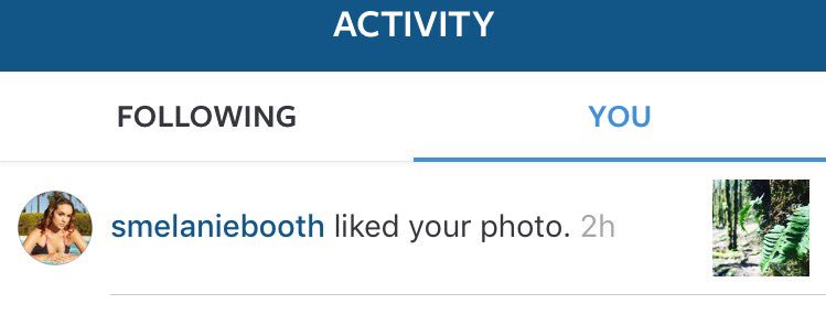 _Josh1878's tweet image. When your crush likes your photo in real life! @smelaniebooth #wcw #wce #crusheveryday