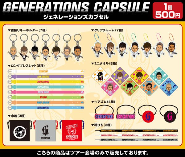 リアル GENERATIONS SPEEDSTAR ガチャ - タレントグッズ