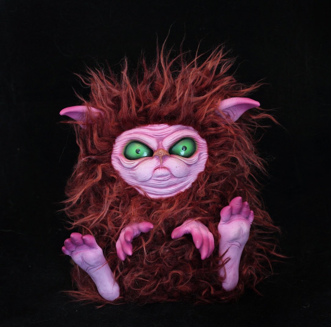 VoodooDelicious's tweet image. That is one ticked off kitty this #plushie is based on my #cat if I forget to feed him
