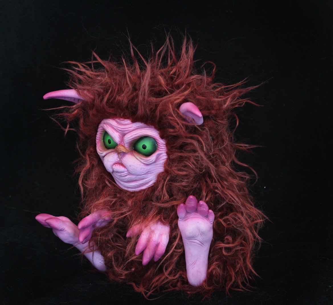 VoodooDelicious's tweet image. That is one ticked off kitty this #plushie is based on my #cat if I forget to feed him