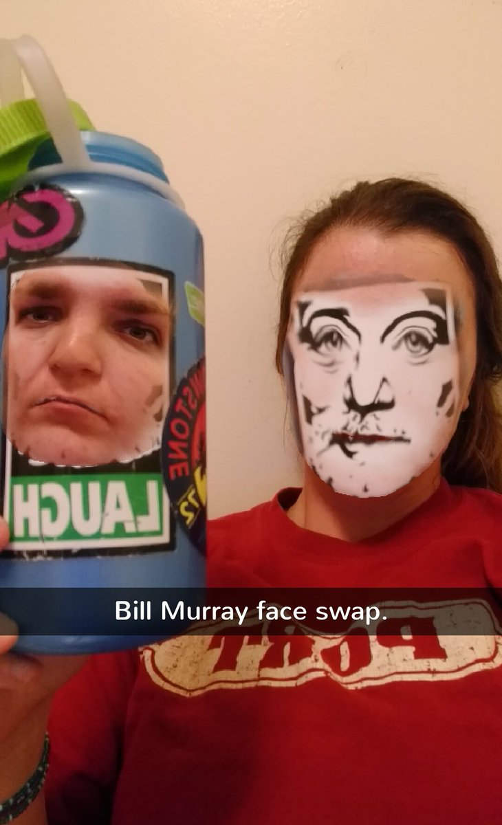 caitalexander31's tweet photo. I think I do a pretty good Bill Murray.  #faceswap #theberry @theberry https://t.co/2ZEayoaJ0H