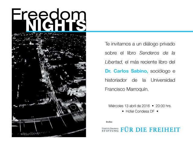 Constantino_Mx's tweet photo. Gran charla y presentación libro "Los Senderos de la Libertad" Carlos Sabino #FreedomNights @RELIALred @FNFMexico https://t.co/dY1DNda8se