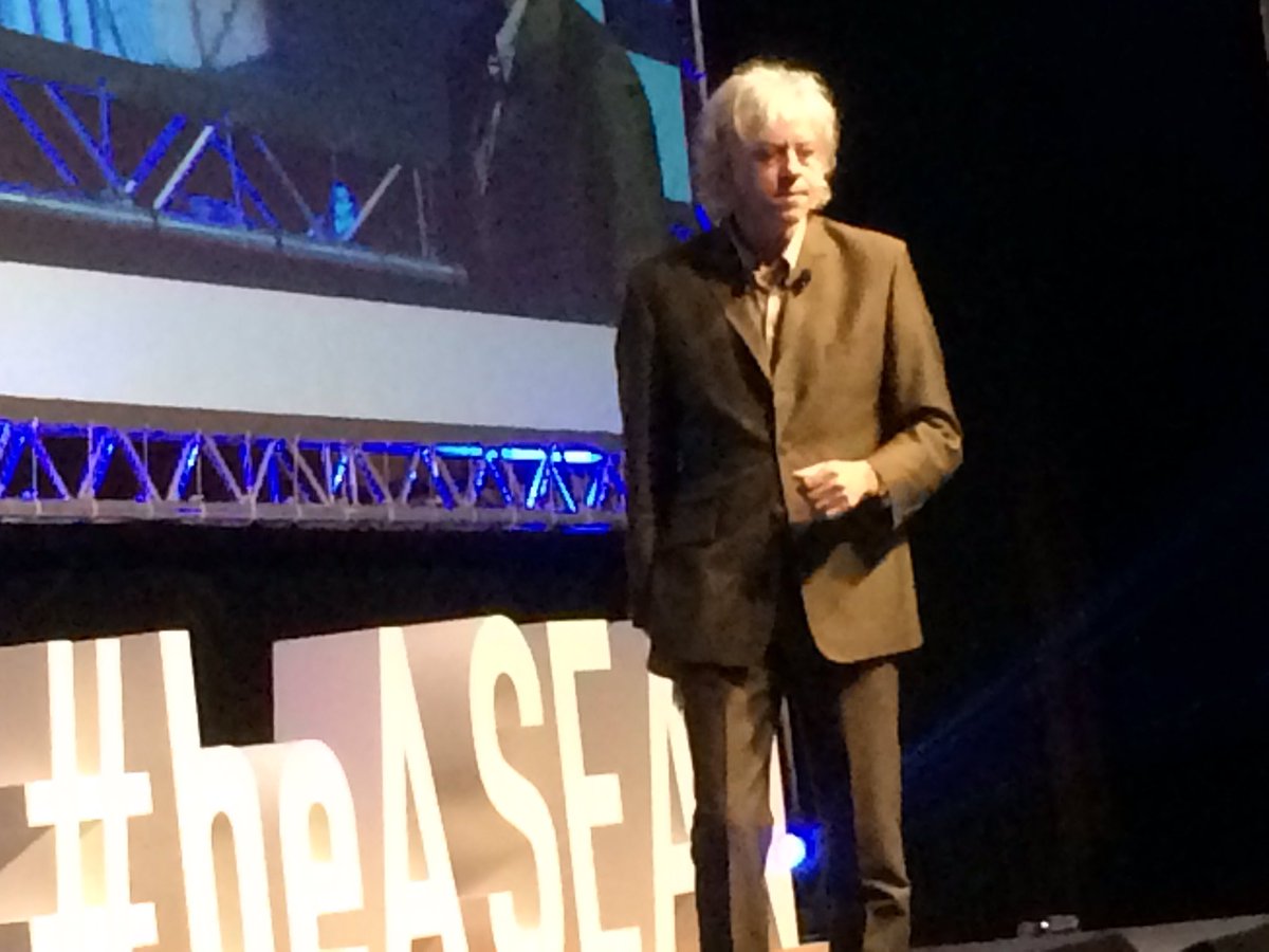 Lok3600's tweet photo. "As @WoodyAllen said, Let's pray we had the wisdom to choose correctly." Sir Bob Geldof   @InvestASEAN2016 ✌🏼️ https://t.co/F7UCwGzj3t