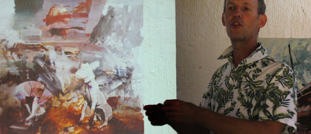 BaliCanggu's tweet photo. Day 3 – Oil Painting Masterclass with Nigel Mullins https://t.co/NQLjmHQEJM https://t.co/wAoWkP0zc9