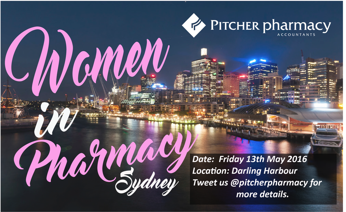 PitcherPharmacy's tweet photo. Hey #Sydney Ladies! We are coming to you! Tweet us for details with #WIP... https://t.co/KLm1WUffLA