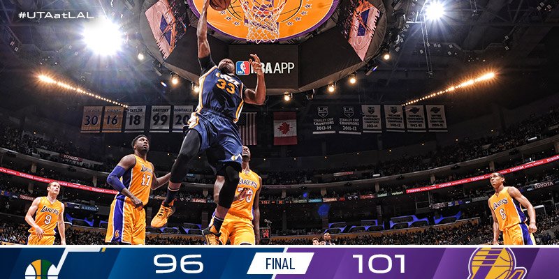 Good game, Kobe. Good game, <a href="/Lakers/">Los Angeles Lakers</a>. That's a wrap.