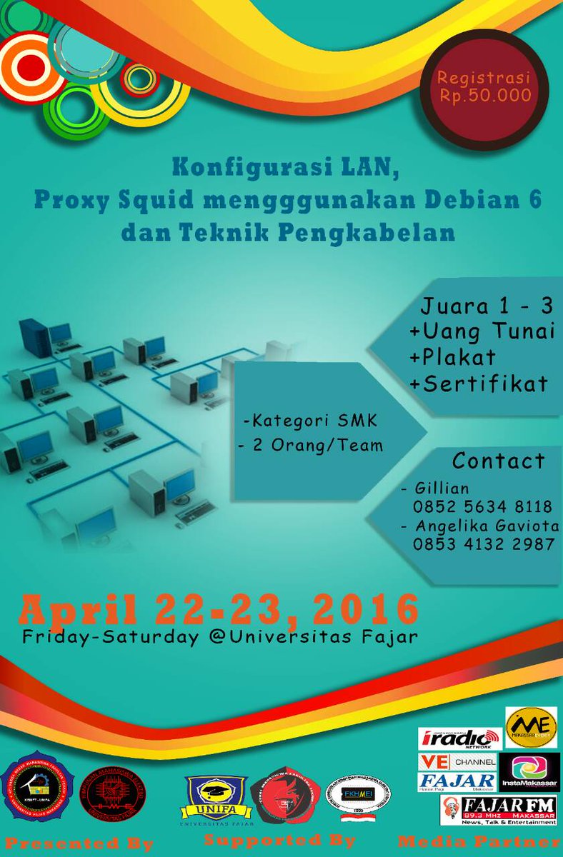 Siapa tau ada yang berminat, silahkan daftar sebelum deadline :)