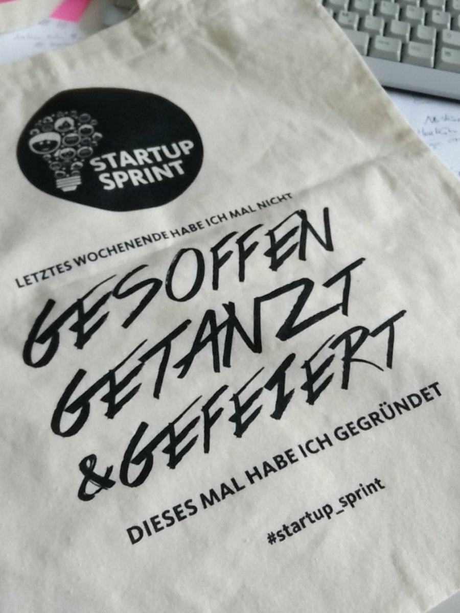 tag 4 der #startupwoche !!! und morgen ist schon #startup_sprint #startup_dus #vorfreude