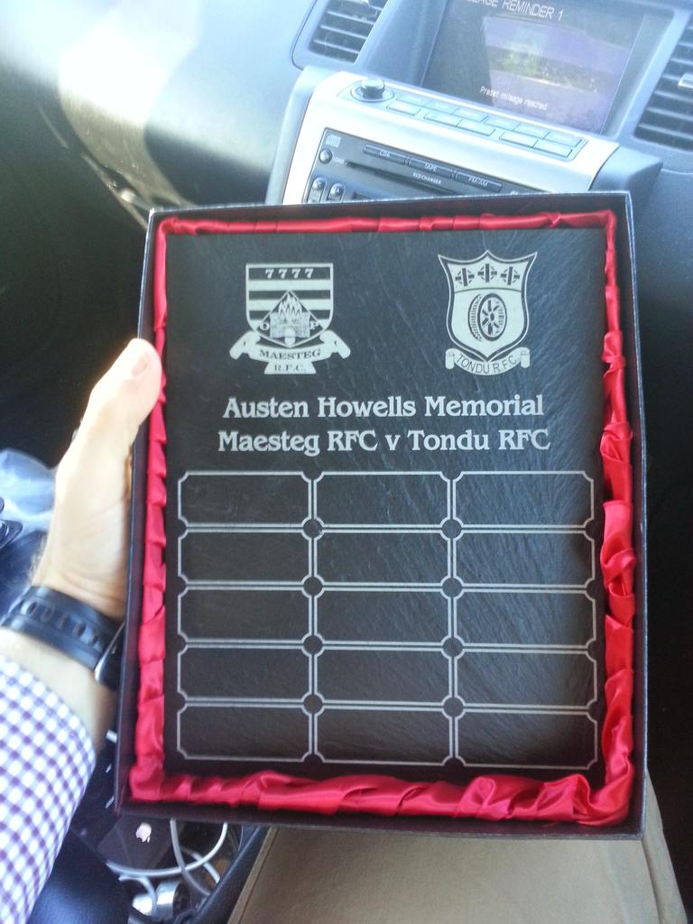 karlhocking's tweet photo. 1 more day before Austen Howells memorial game at Maesteg RFC. Past  players from Maesteg and Tondu. 7.15pm kick off https://t.co/mQNB0fLCvQ