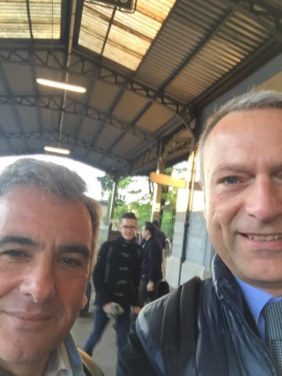 PresLucaMarsico's tweet photo. Grazie ad @oraziotallarida per tappa di trasferimento #BustoArsizio. @pendolaribusto #letstrainagain ๐ https://t.co/0bnEUHPpJ5