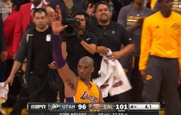 lucasmp11's tweet image. Recuerden la noche del 13 de Abril. La noche en la que Dios volvió a disfrazarse de jugador de baloncesto #MambaOut