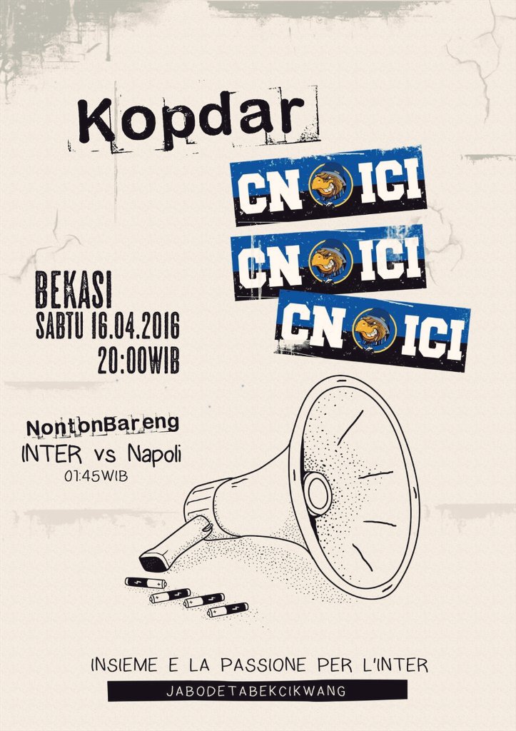 Kopdar #CNICI JaBoDeTaBekCikWang "Sabtu, 16 April 2016 | Planet Bekasi" <a href="/InterClubIndo/">Inter Club Indonesia</a>