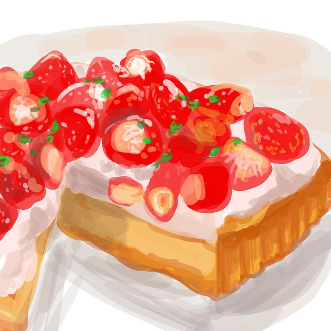 いちごタルトのtwitterイラスト検索結果 古い順