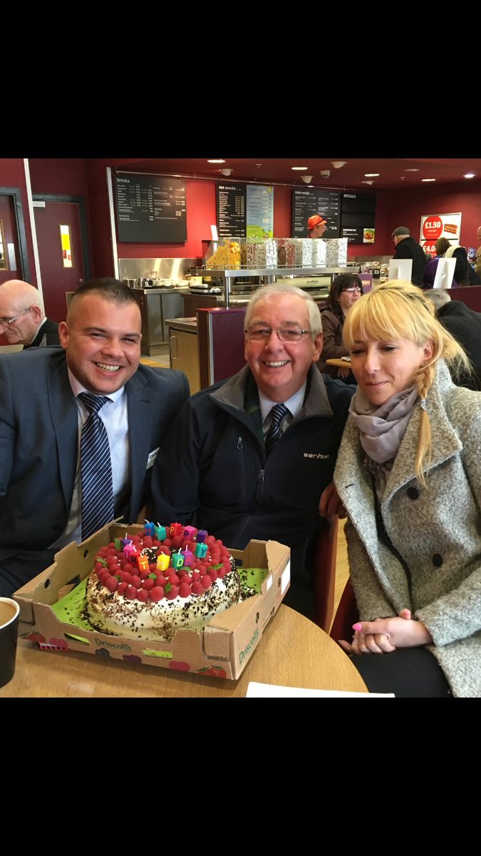 Positive meeting Regional Managers in Scotland. Happy Birthday Ivan @Servest_UK  <a href="/vtreadgold/">Vince Treadgold</a> #surprise  #comitted