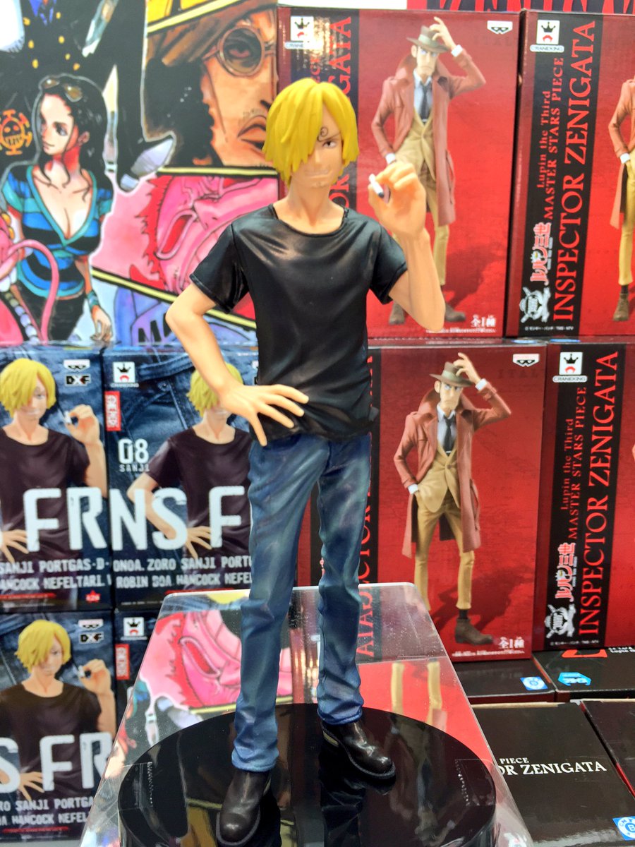 ট ইট র 秋 葉 原 Hey プライズ 新入荷 ワンピース Jeans Freak Vol 8 ジーンズ 姿のシリーズにサンジが登場 ラフな姿で大人の魅力溢れるフィギュアです 秋葉原hey Akiba T Co Qda8s2osjg
