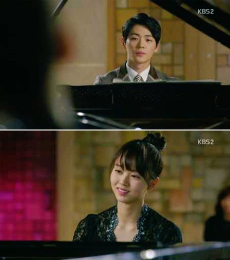 Jinmok & YooSeul playing piano #auditions #ep3 #Pageturner #KimSoHyun #KBS #DramaSpecial