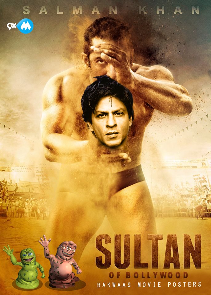Sultan of Bollywood! #SultanPoster #SultanTeaser
#SalmanKhan #Bhai #AnushkaSharma <a href="/SultanTheMovie/">Sultan Official</a> #BakwaasPoster