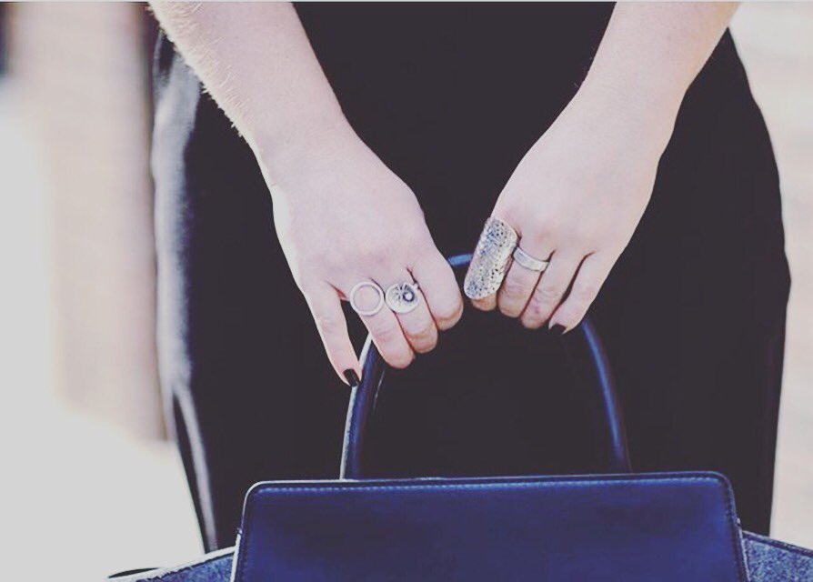 searchmodeuk's tweet photo. Just spotted @t_birdzzz @elleuk wearing the circle ring by #rebeccagladstone available on https://t.co/vfddmYllMS https://t.co/tVFjGmfJF6