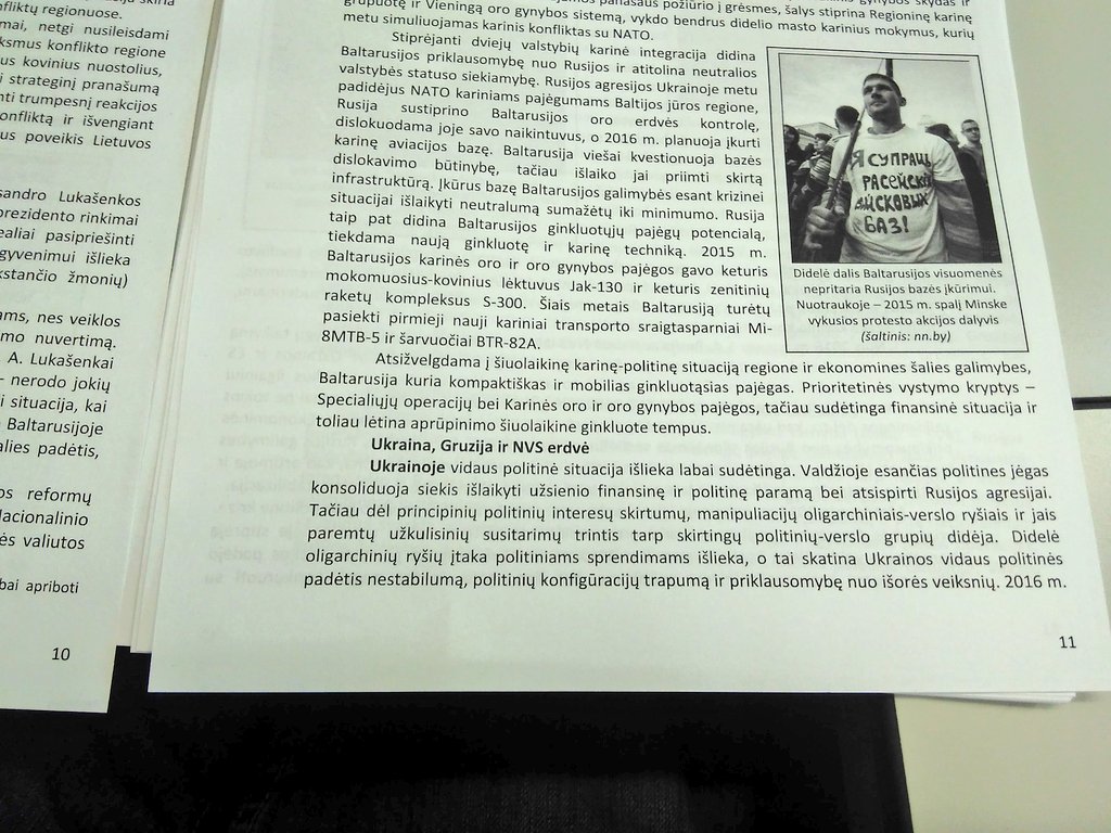 konstutituta's tweet photo. Об Украине в литовском докладе, кстати, пишут разгромно - разборки между олигархами способствуют дестабилизации итд. https://t.co/1uKZxZTiLo