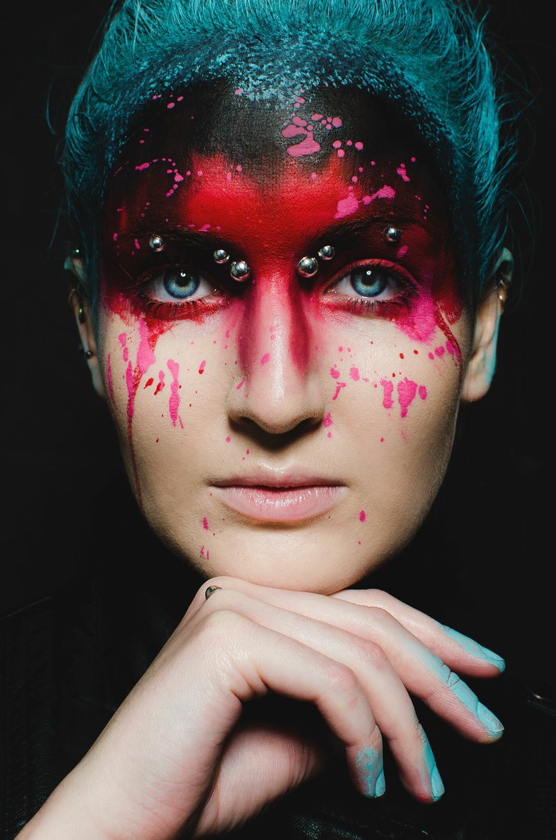 Never getting over this makeup i did last year #makeupartist #mua #dope #art #madmax #ispiration #photography #black