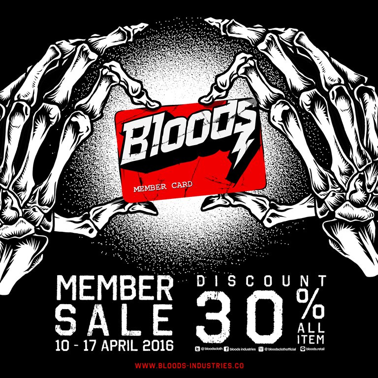 Kita ada DISC 30% Khusus pengguna MEMBER CARD berlaku pembelian Store / Online order 10 - 17 April 2016