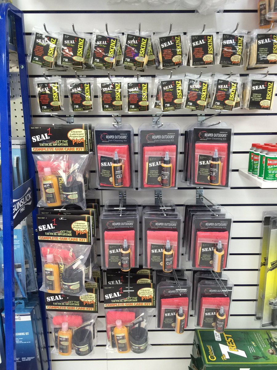 SuperiorFirearm's tweet photo. We carry full lines of gun cleaning supplies, like Seal1 #tylertx #Superiorfirearms #cleanyourgun https://t.co/5LViqXsyLb