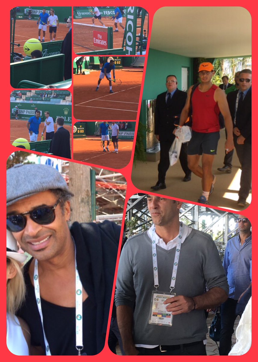 #Go/J4 <a href="/AdeccoFrance/">Adecco France</a> @MCROLEXMASTERS une belle journée pour nos clients #matchs #top5 <a href="/PhilippePeillon/">Philippe Peillon</a> <a href="/gdesaignes/">Guillaume de Saignes</a>