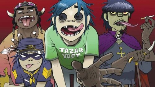 indieshuffle's tweet photo. Footage emerges of @gorillazband working in the studio on their new album. https://t.co/OBtEqJ6ADG https://t.co/iU6kXHWrrg