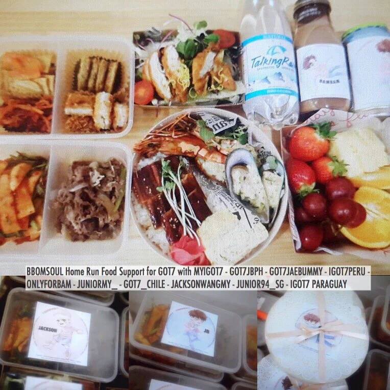 onlyforbam's tweet photo. A successful food support held by @BbomSoul and other international fanbases including us. Thank you ❤️‍ https://t.co/nOXc7ISCWs