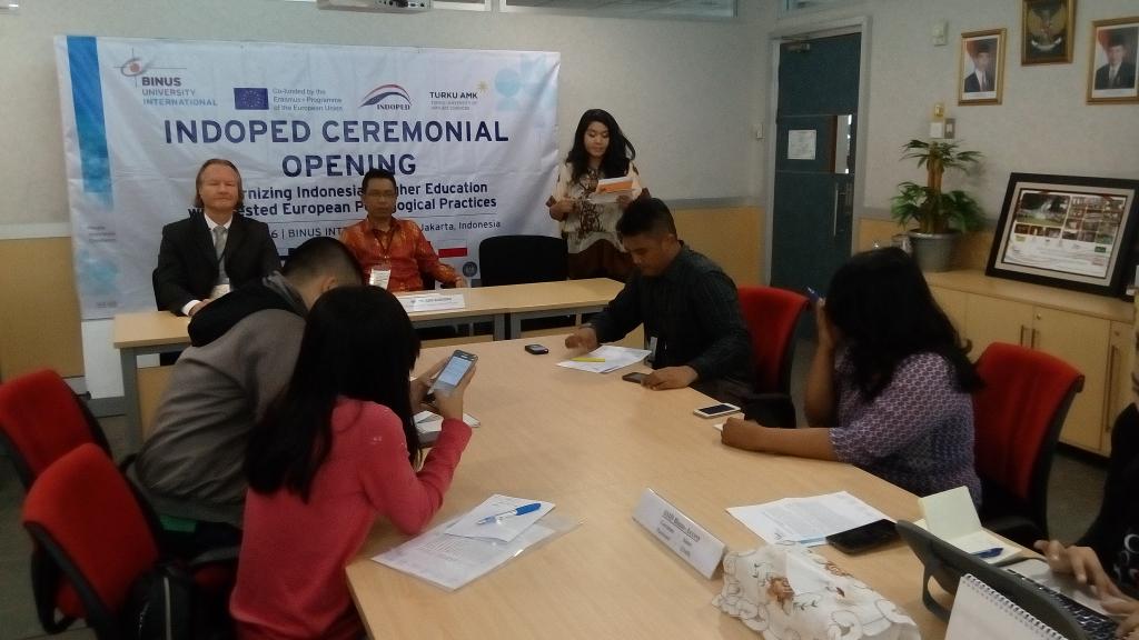 BINUSINTL's tweet photo. Now, Indoped Project Press Conference https://t.co/rjinITY0ug