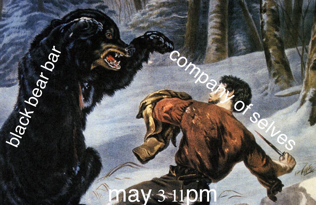 companyofselves's tweet photo. may 3 11pm #blackbearbar #companyofselves #brooklyn https://t.co/lv7WYsWYJ2