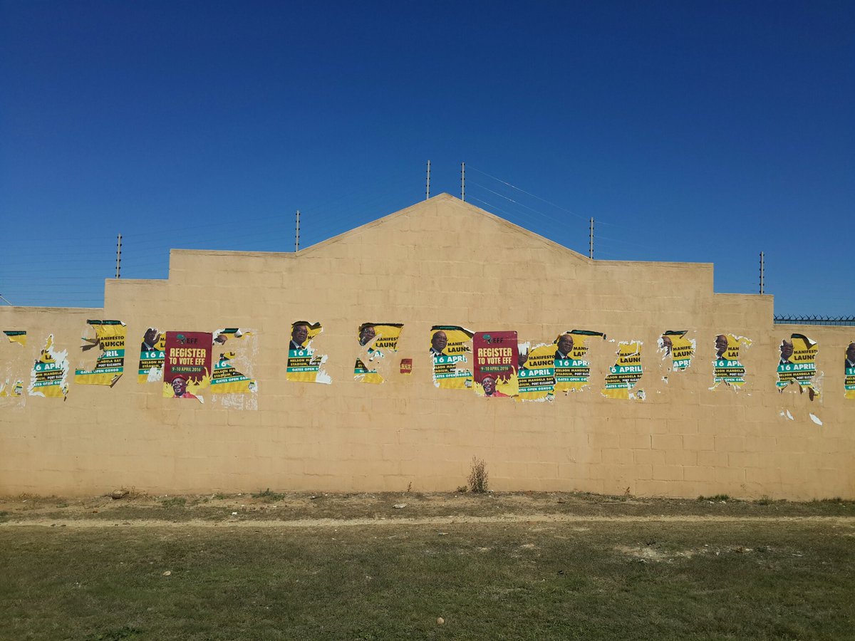POWER987News's tweet photo. President #Zuma is face @MYANC campaign #RoadToElections All parties running a massive poster campaign #EaternCape https://t.co/Twpi3tIoa7