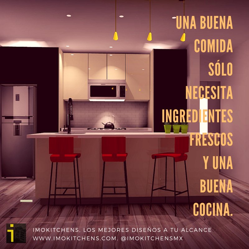 imokitchensmx's tweet photo. #imotips Porque una buena comida necesita una buena cocina, que sea #Imokitchens Los mejores diseños a tu alcance. https://t.co/9YY9r0rSA7