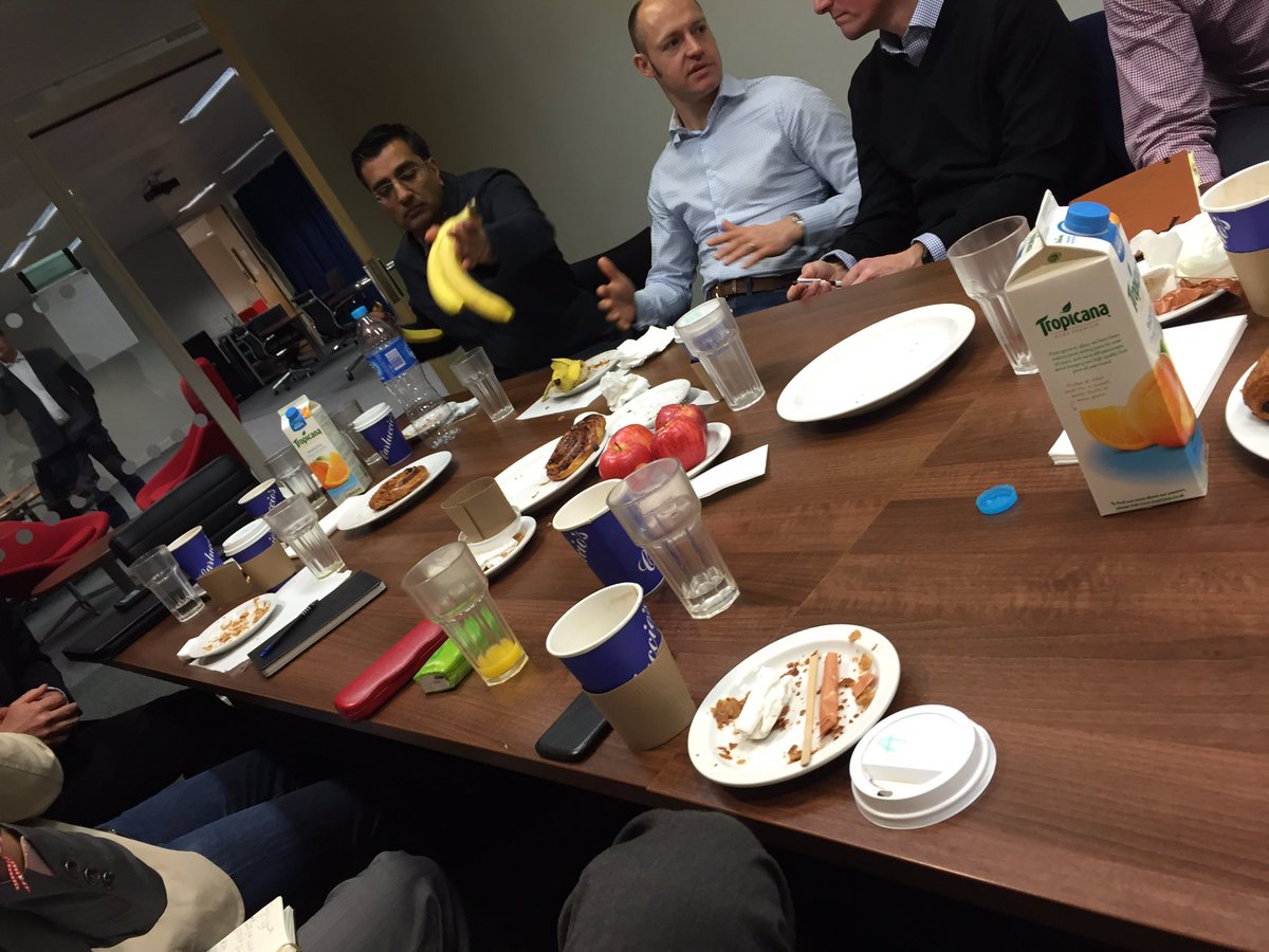 Sean_CCM's tweet photo. #Digital breakfast @comotional , didn't mean the croissants were virtual. Building #customer led businesses https://t.co/VbBSApD97W