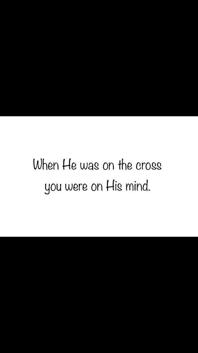 Toribridges10's tweet photo. Jesus doesn't stop thinking about u.He is sitting on t/right hand of God on t/throne.He intercedes 4 u everyday
TOri https://t.co/4abWuAD2qW