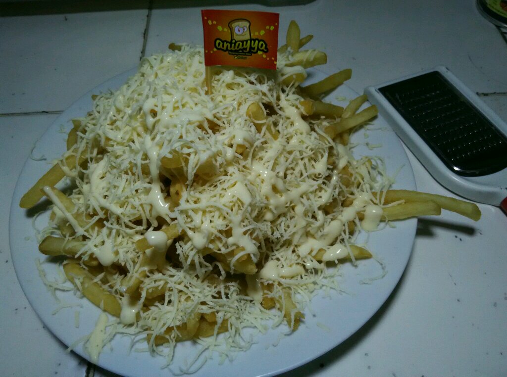 aniayya's tweet photo. French fries keju @aniayya https://t.co/7UZuQzHZsU